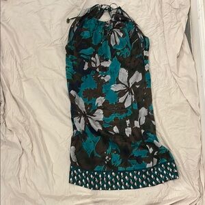 Missoni Teal and Brown Patterned Dress